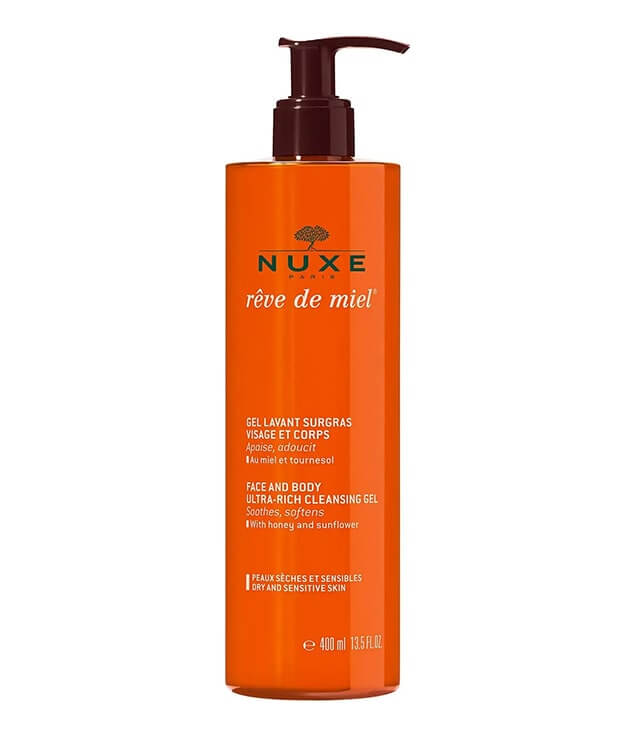 NUXE | RÊVE DE MIEL GEL LAVANT SURGRAS VISAGE ET CORPS